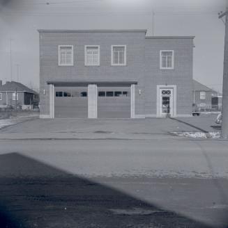 North York Fire Hall No. 2 Lawrence Avenue W., north side east of Bathurst St., Toronto, Ontario