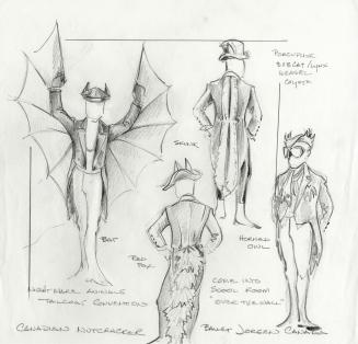 Costume design: Nightmare Animals