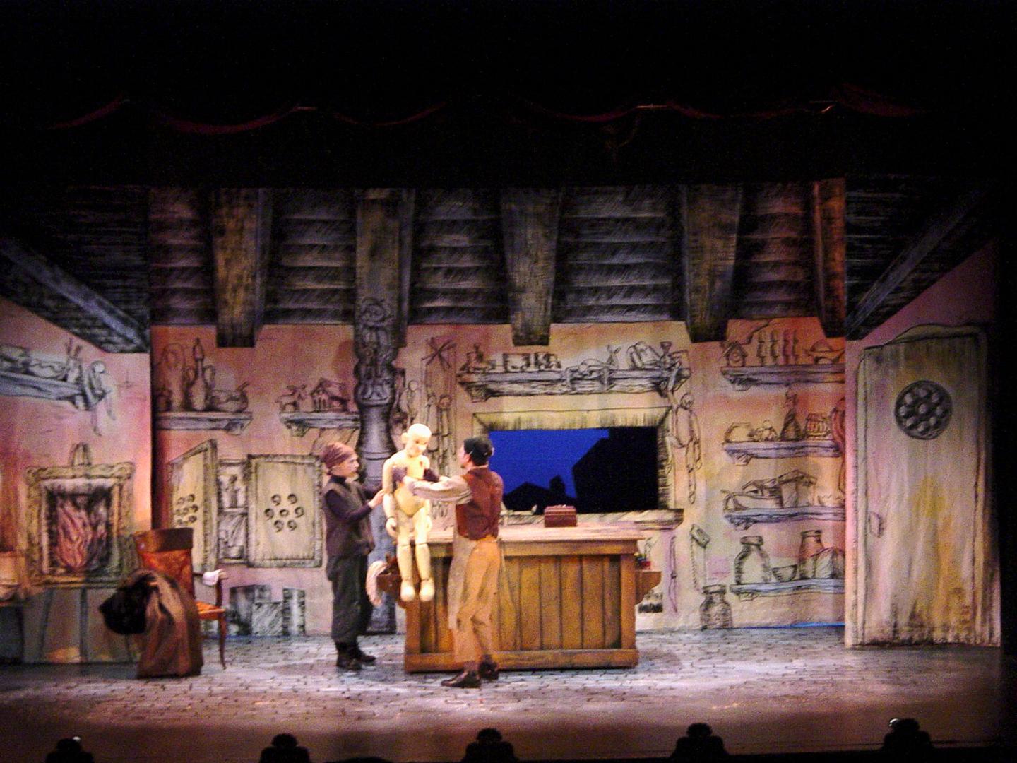 Set design: Pinocchio