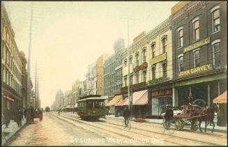 Dundas St. looking West, London, Ontario