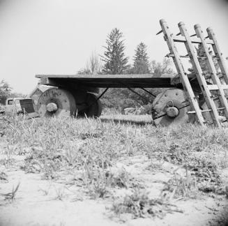 Wagon, Dalziel farm, northwest corner Steeles Avenue and Jane Street