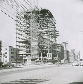 Adelaide St. W. looking west across University Ave., Toronto, Ont.