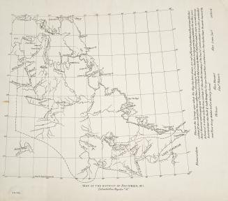 Map of the district of Assiniboia, 1811