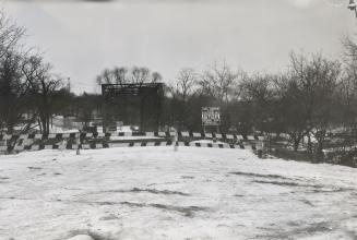 Old Dundas St., bridge over Humber River, looking east. Toronto, Ontario