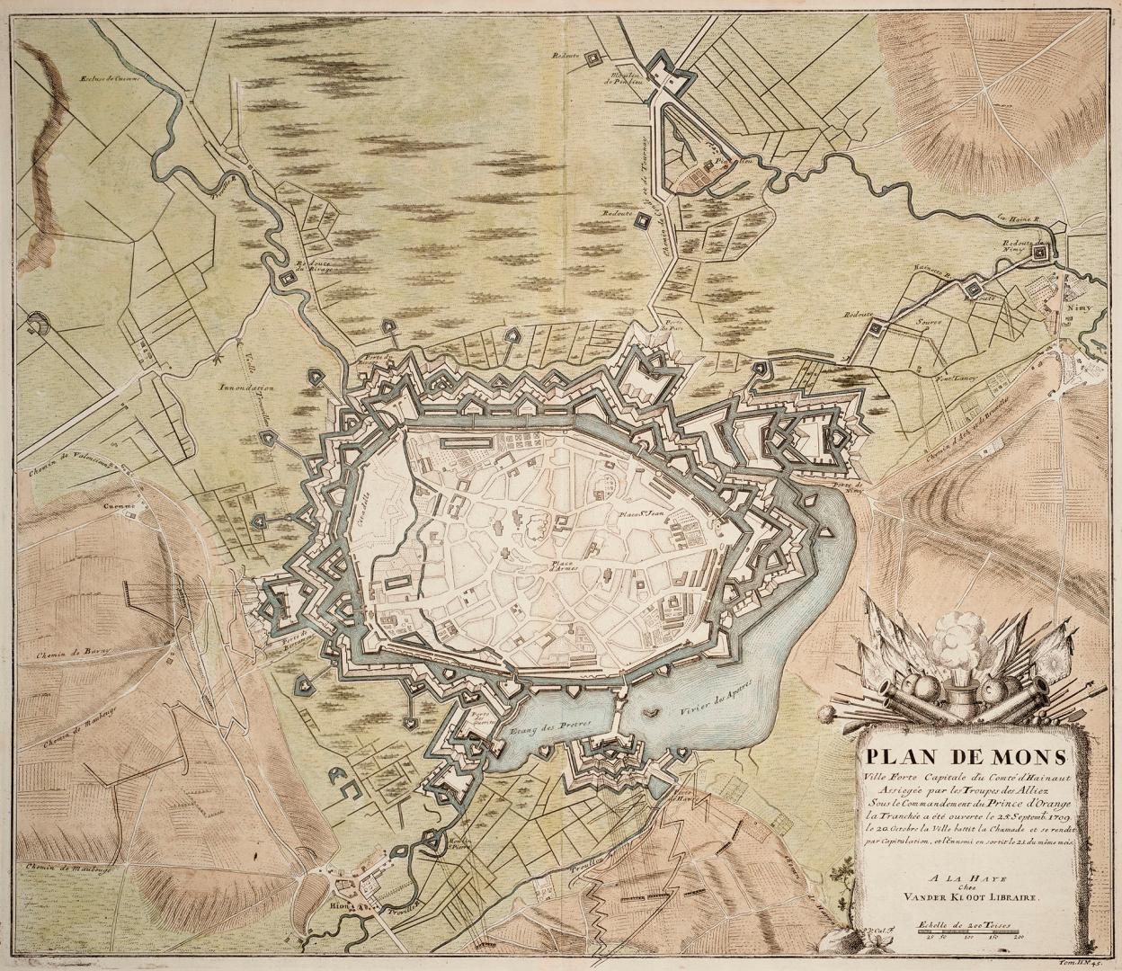 Plans de Mons Ville Forte