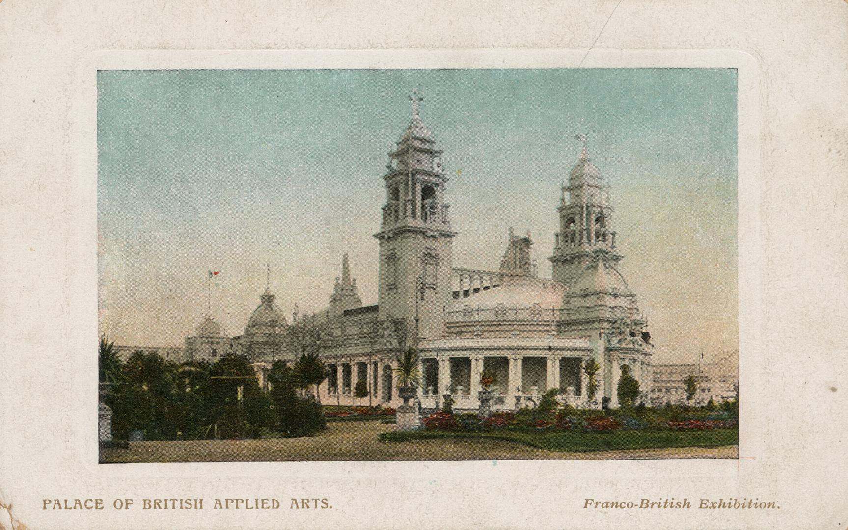 Place of British applied arts, Franco-British Exhibition, London, 1908