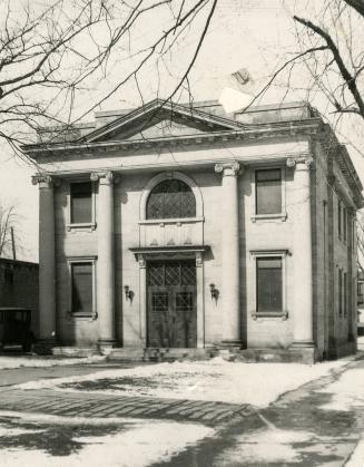 The handsome new registry office in Brantford