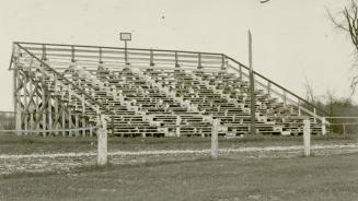 Grandstand at racetrack à Caledon, Ontario