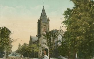 Sherbourne Street Methodist Church & Carlton Street, Toronto, Canada