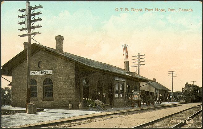 G.T.R. Depot, Port Hope, Ontario, Canada