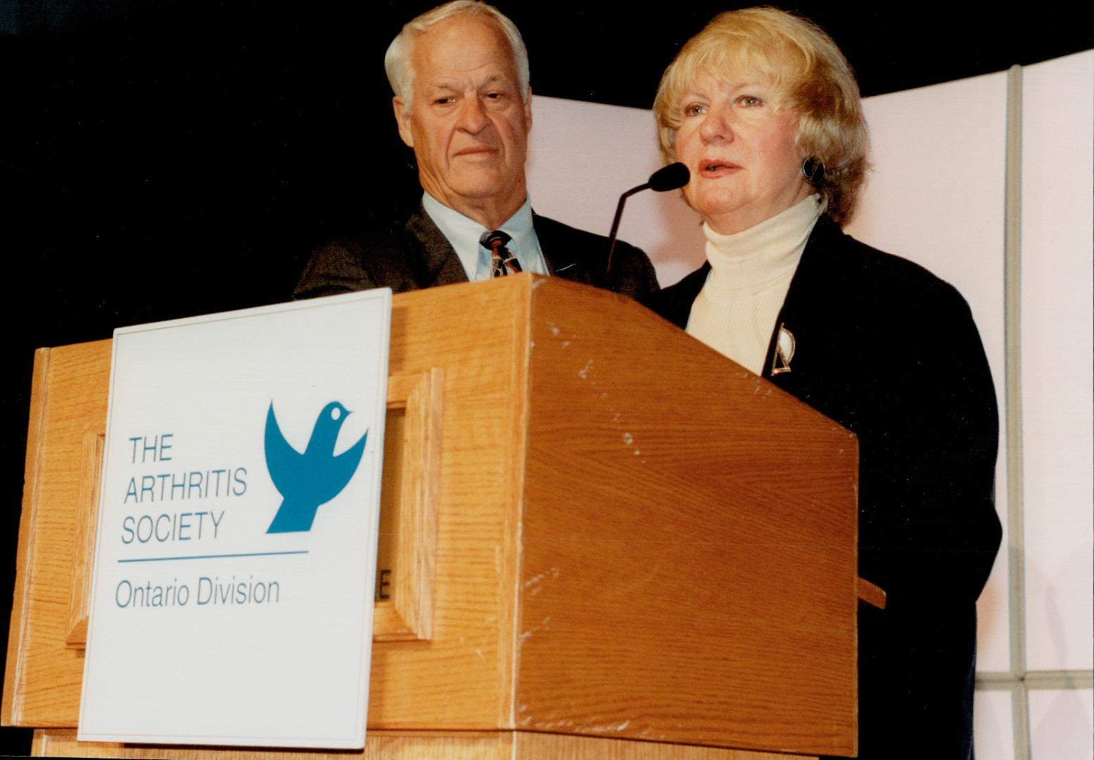 Gordie Howe and Wife Colleen