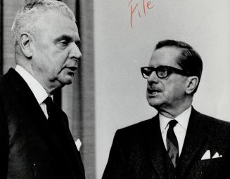 Diefenbaker and Daniel Johnson