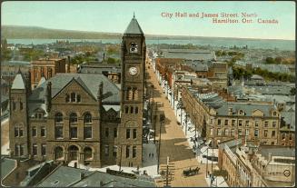 City Hall and James Street North, Hamilton, Ontario, Canada