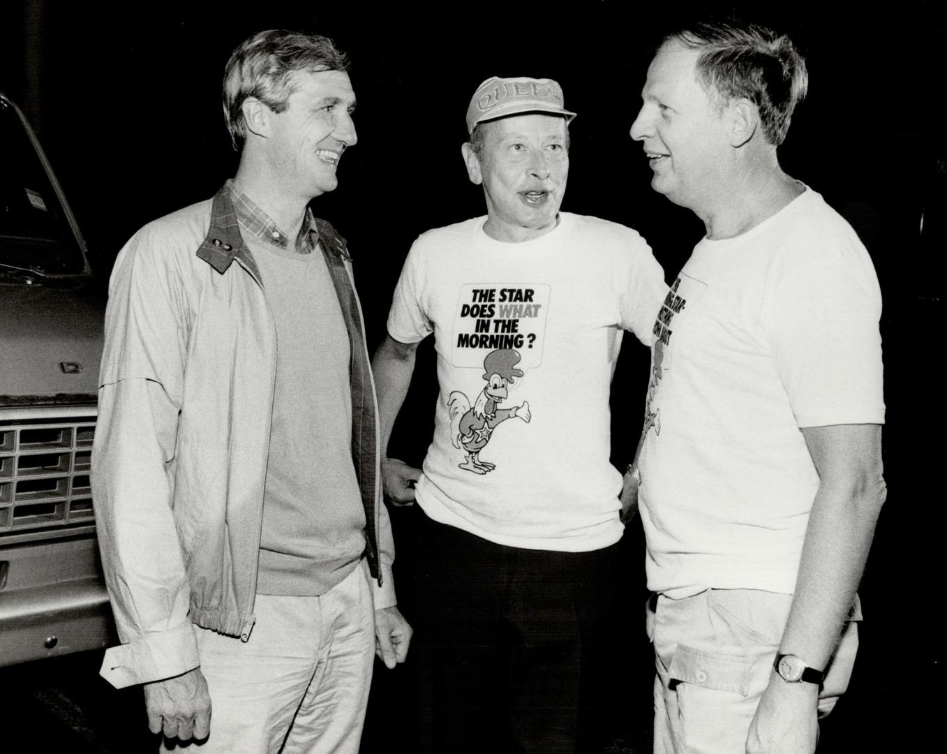 (l-r) David Jolley, John Brooks and Gary Lautens