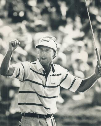 The Canadian Open at Glen Abbey ends with a dramatic two-stroke victory for Steve Jones, of Phoenix, Ariz