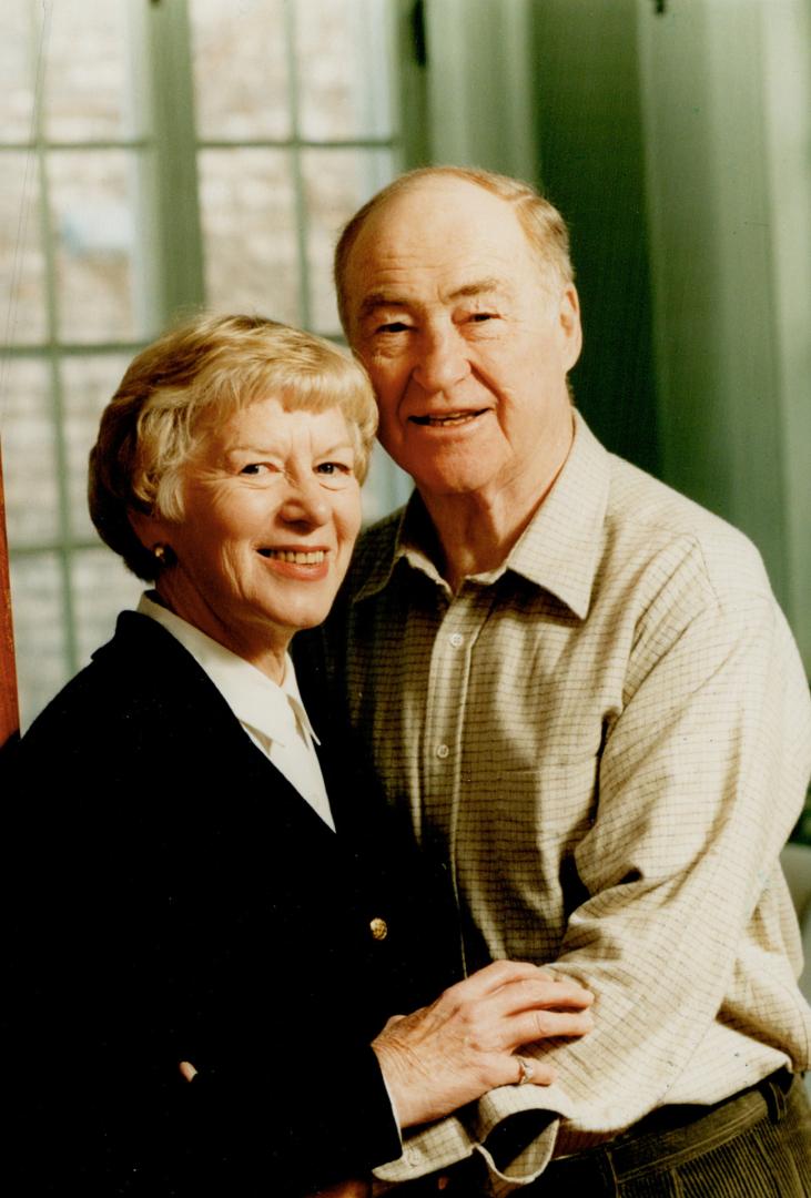 Leonard (Red) Kelly Family and wife Andra