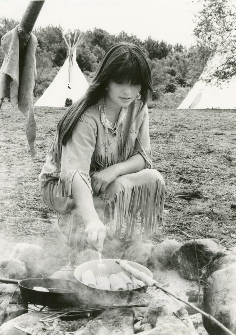 The Rama Reserve, near Orilia, has opened an Ojibwa version of a pioneer village with 14 teepees