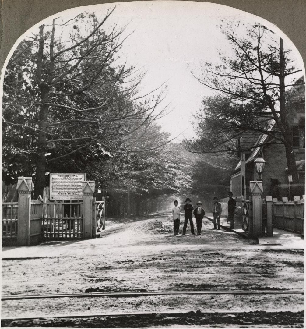 Gates, College St., west side of Yonge Street