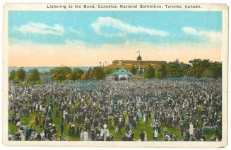 Listening to the Band, Canadian National Exhibition, Toronto, Canada