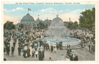 On the Grand Plaza, Canadian National Exhibition. Toronto, Canada