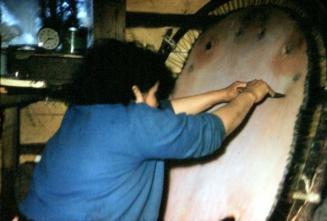 Preparing a hide