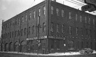 T.S.R.C., car shops, Front Street East, northwest corner Frederick St., Toronto, Ontario