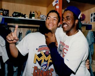 (L) Robbie Alomar and (R) Juan Guzman