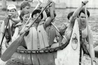 Paddling can be fun with help from friends