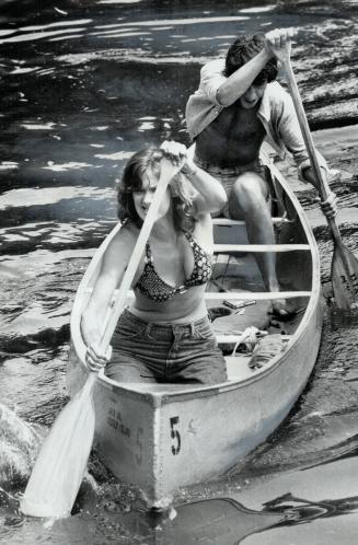 Canoeing is a favorite pastime of some of Metro's park lovers