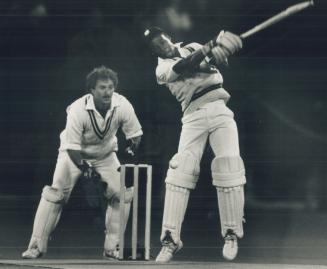 Men of the match: Carlisle Best's superb 70 for the Windies, and David Houghton's 85 were good enough to earn the two men-of-the-match awards in yesterday's historic match