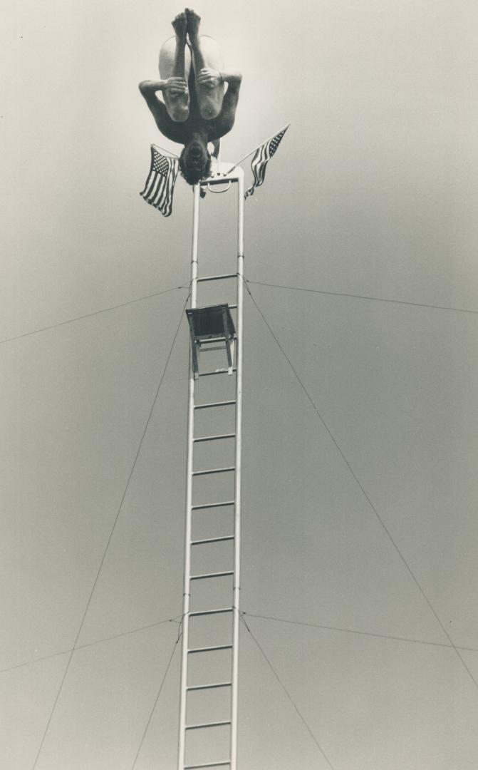 After today's show, the seven divers who have been doing amazing feats all week at Ontario Place go home to the U