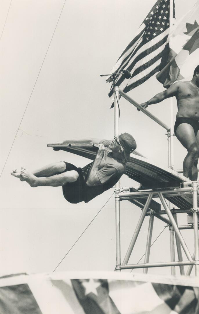 After today's show, the seven divers who have been doing amazing feats all week at Ontario Place go home to the U