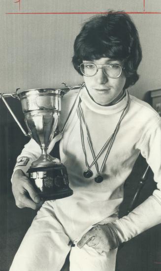 Alan Munn, 17, Ontario high school fencing champ