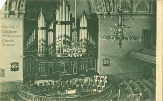 Interior of Chalmers Presbyterian Church, Toronto