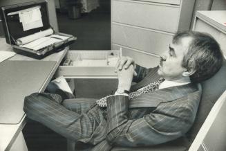 Out of office for the first time in 16 years, Scarborough Controller Karl Mallette sits back for a moment after clearing out his desk yesterday. As ch(...)