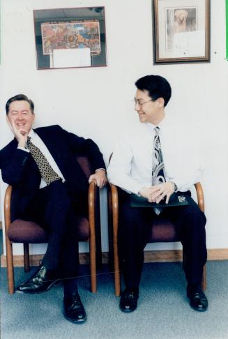 Preston Manning and Ramsey Leung