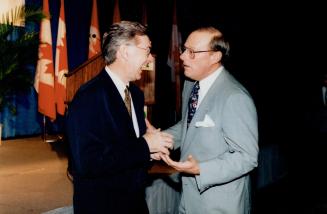 Preston Manning and Doug Bassett