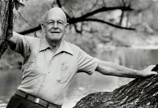 He's still got a mission: Dr. Robert McClure, 80-year-old veteran of medical missionary fame, photographed in the Don River valley, where his ebullien(...)