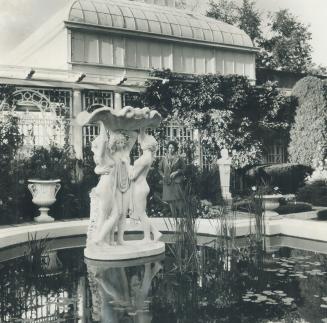 Italian Gardens filled with Roman statuary are a feature of Parkwood, the magnificent 55-room estate of the late Col