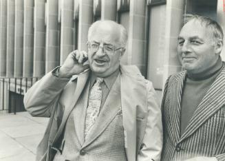 Harold McNamara, left, and lawyer David Humphrey say they will appeal