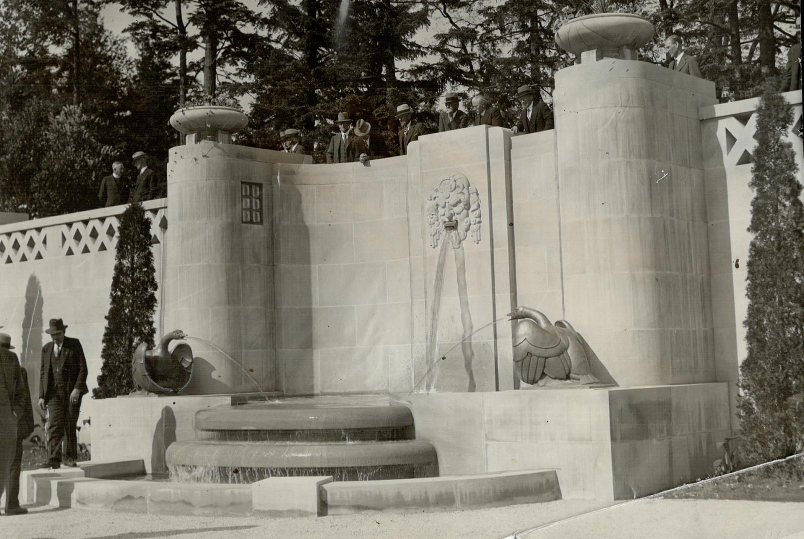 Italian Garden at Oshawa is one of district's beauty spots