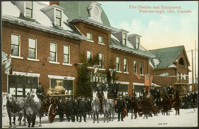 Fire Station and Equipment, Peterborough, Ontario, Canada