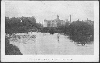 A fordable spot, River Nith, Ayr, Ontario