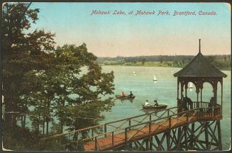 Mohawk Lake, at Mohawk Park, Brantford, Canada