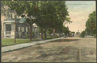 Pretty residences, Chesley, Ontario