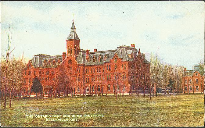 The Ontario Deaf and Dumb Institute, Belleville, Ontario