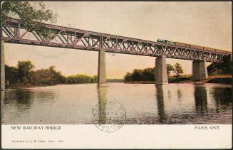 New Railway Bridge. Paris, Ontario