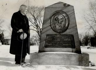 When he was seven James Joseph Muir's father, Alexander Muir, wrote Canada's national song