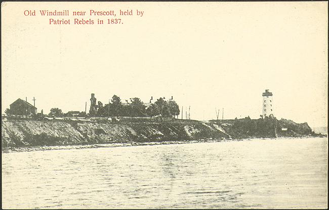 Old Windmill near Prescott, held by Patriot Rebels in 1837