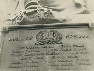 Chesley war memorial (Chesley, Ontario)